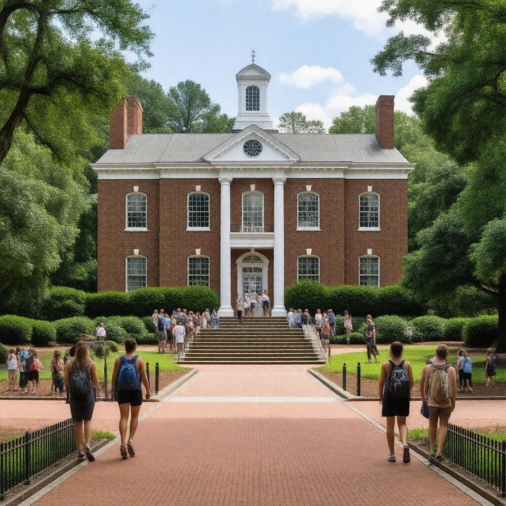 AI-created image of UNC
