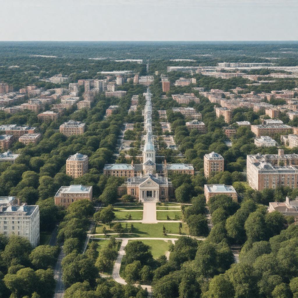 AI-created image of UNC Chapel Hill