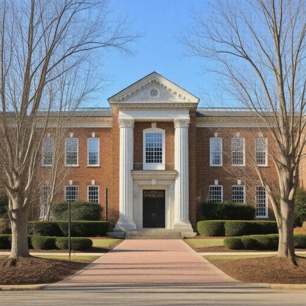 AI-created image of UNC School of Law