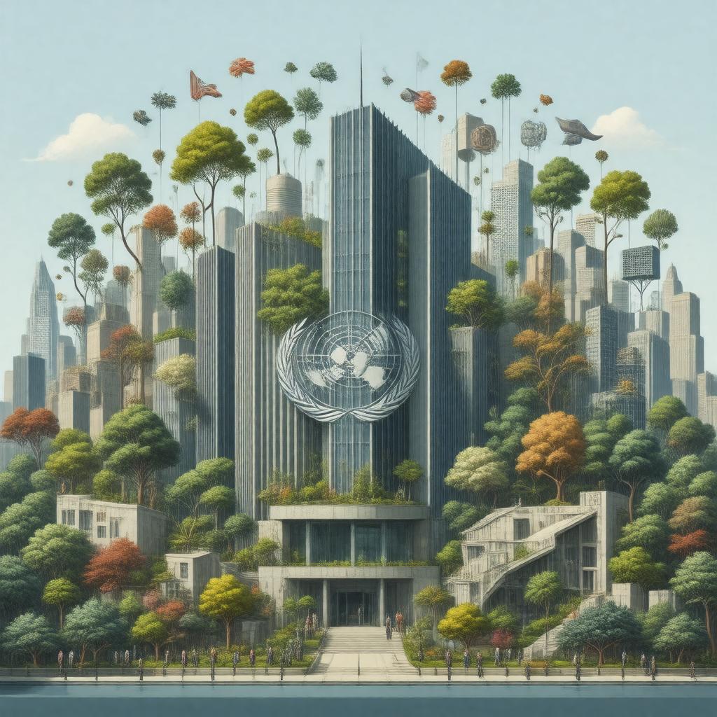 AI-created image of UNDP