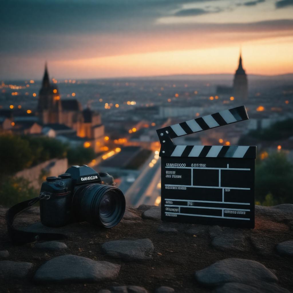 AI-created image of UNESCO City of Film