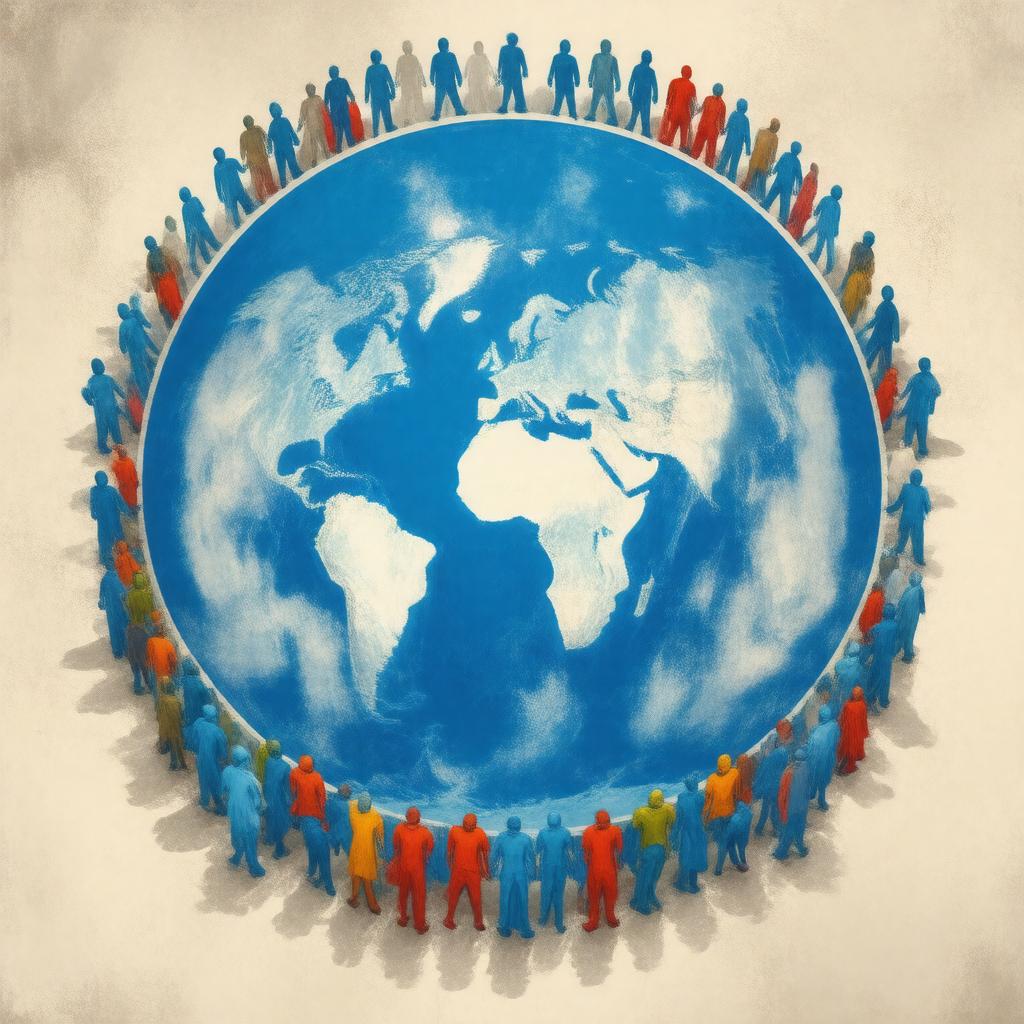AI-created image of UNHCR