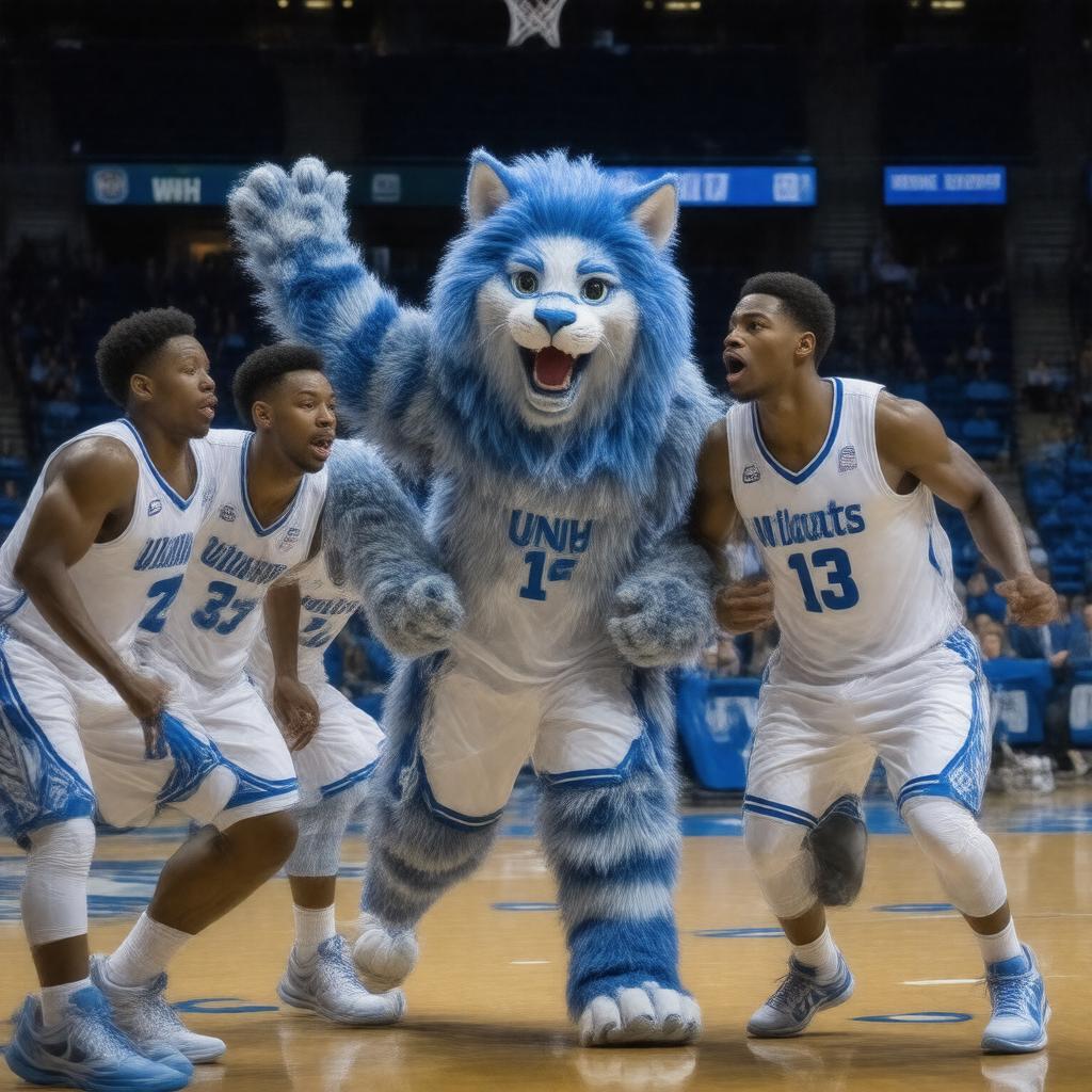 AI-created image of UNH Wildcats