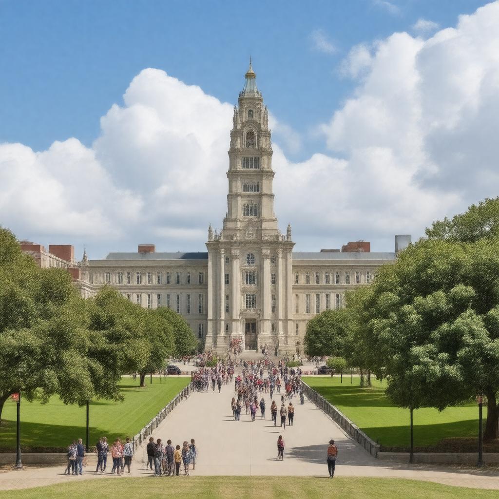 AI-created image of UNL
