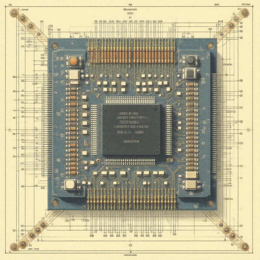 Click to view larger image AI-created image of US2981877A (integrated circuit)