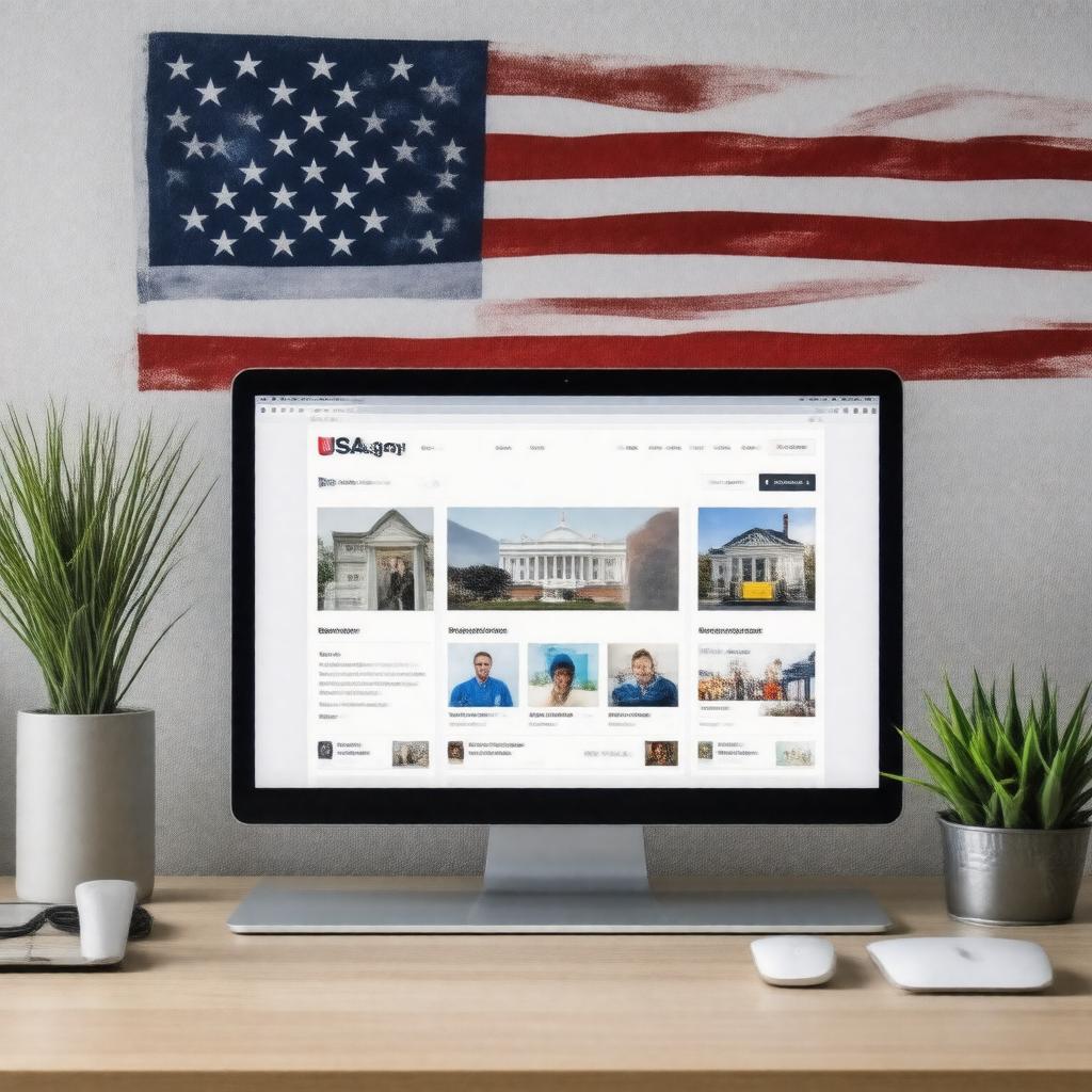 AI-created image of USA.gov
