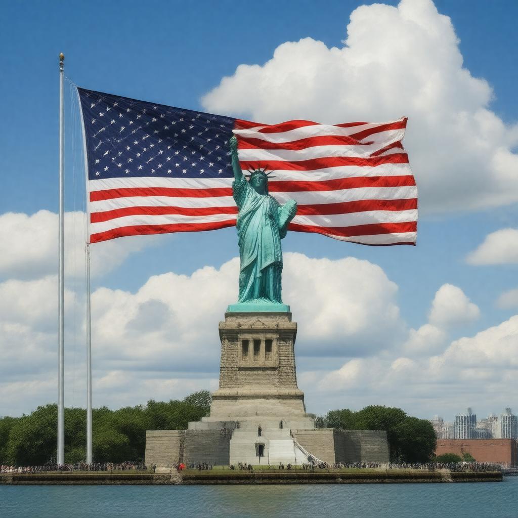 AI-created image of USA