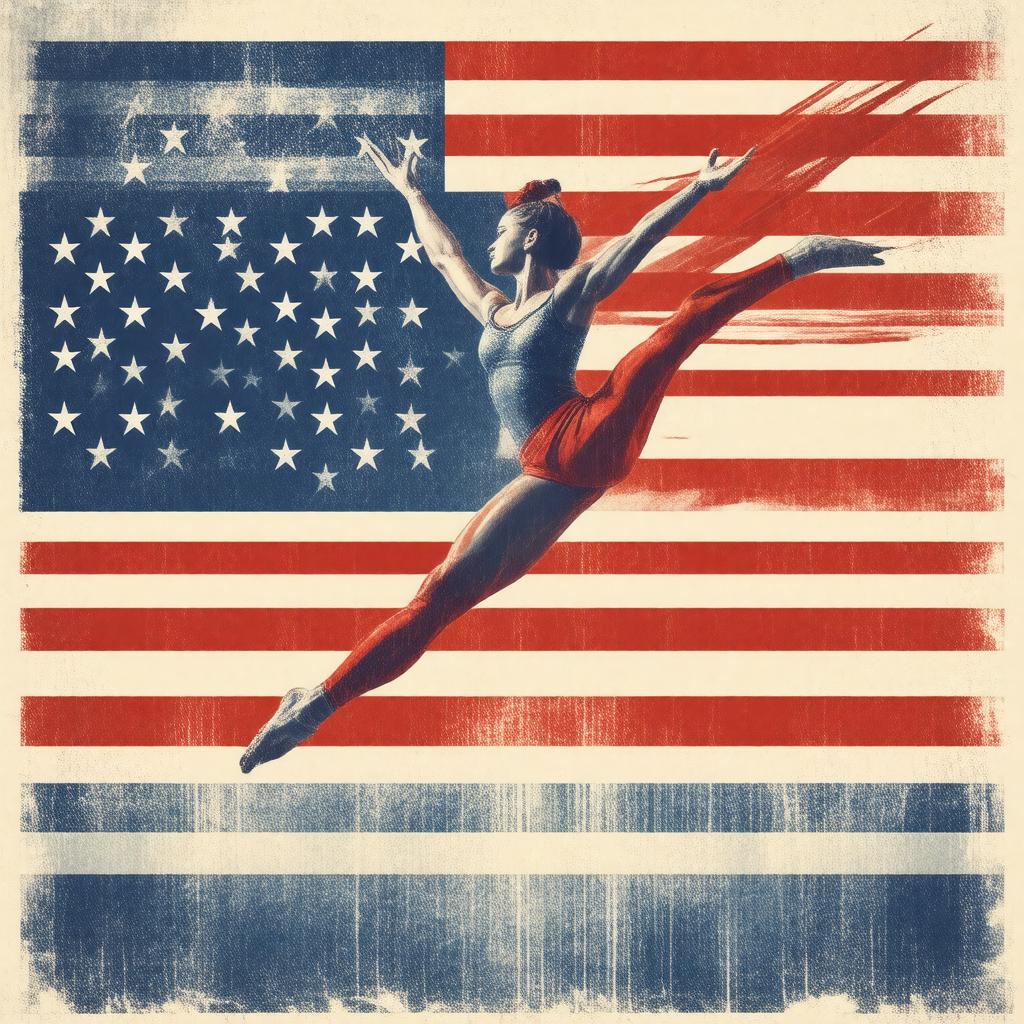 AI-created image of USA Gymnastics