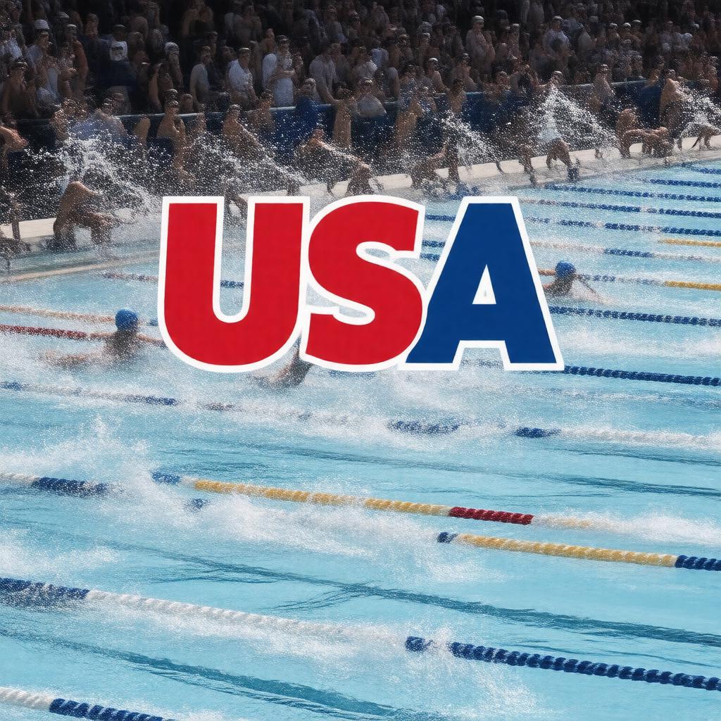 AI-created image of USA Swimming