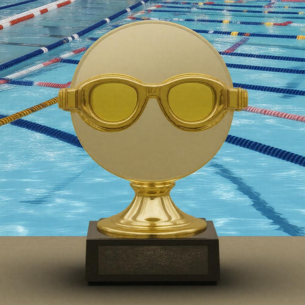 AI-created image of USA Swimming Golden Goggle Awards