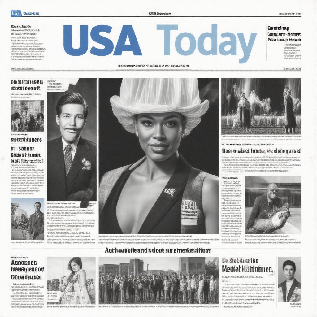 AI-created image of USA Today