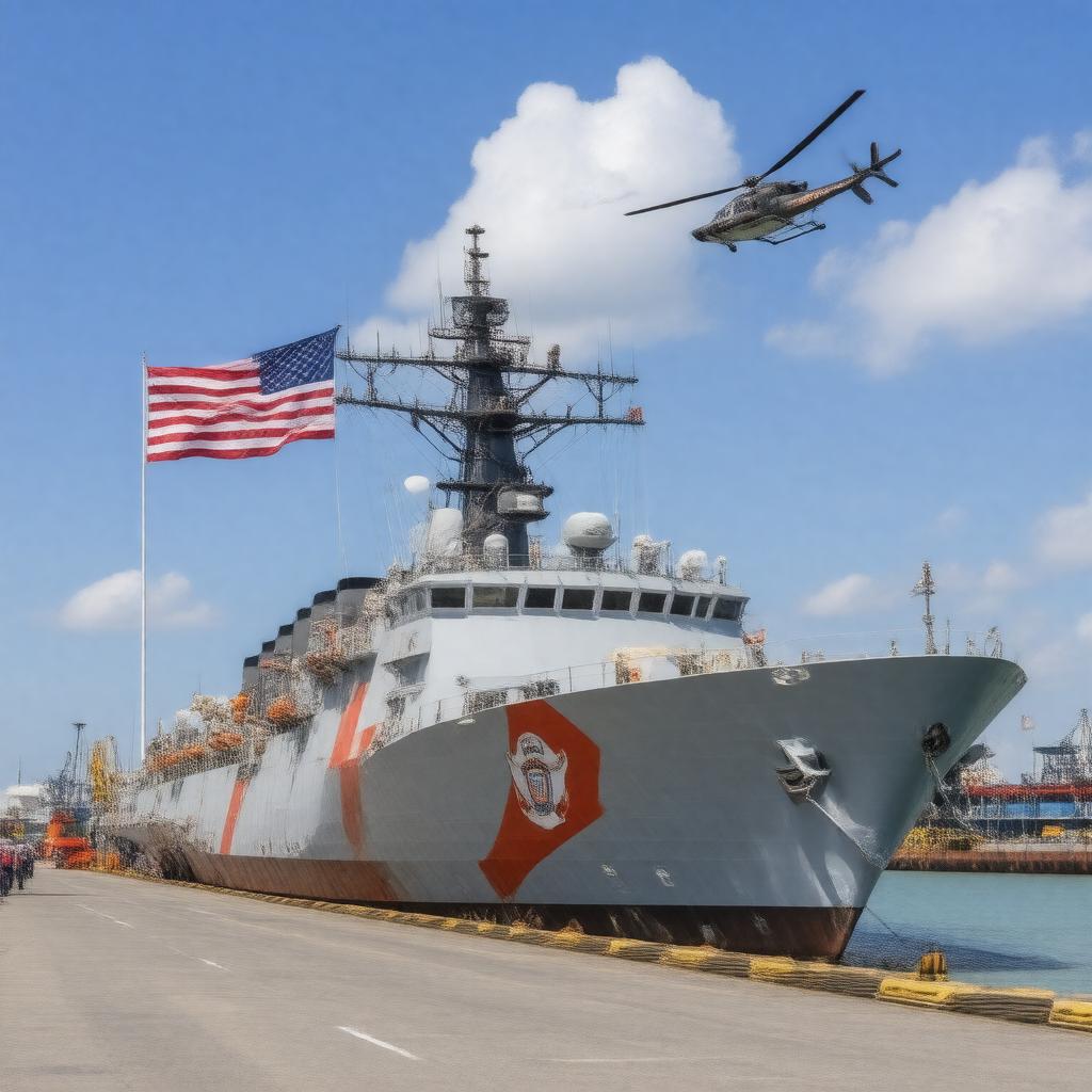 AI-created image of USCG