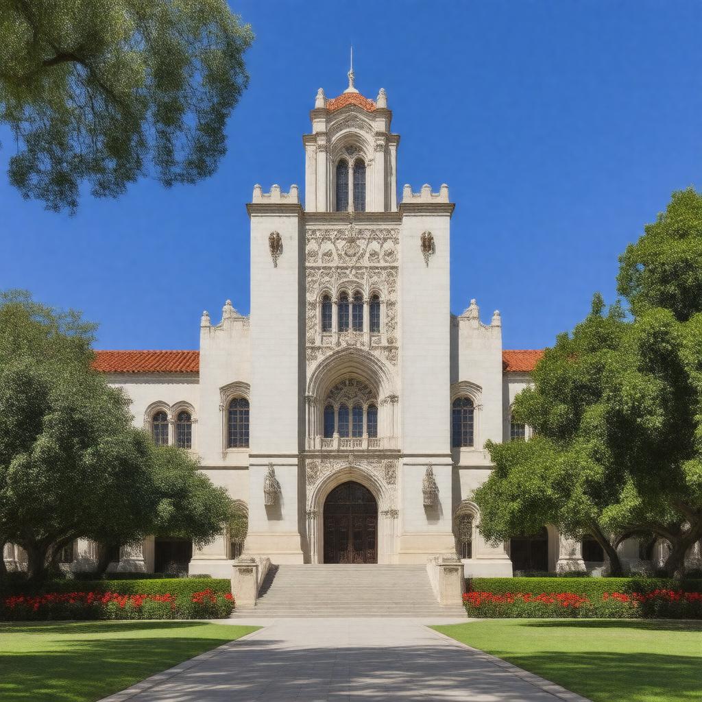 AI-created image of USC Libraries