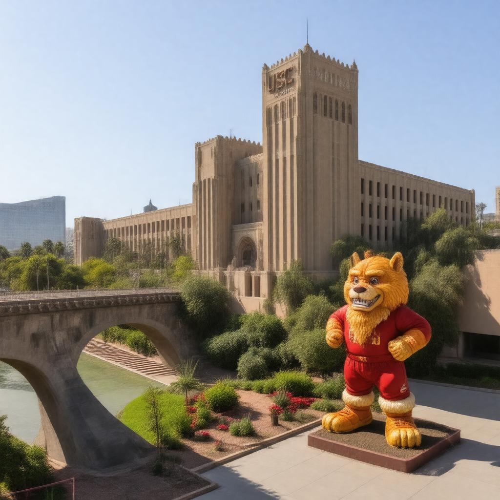 AI-created image of USC Marshall School of Business