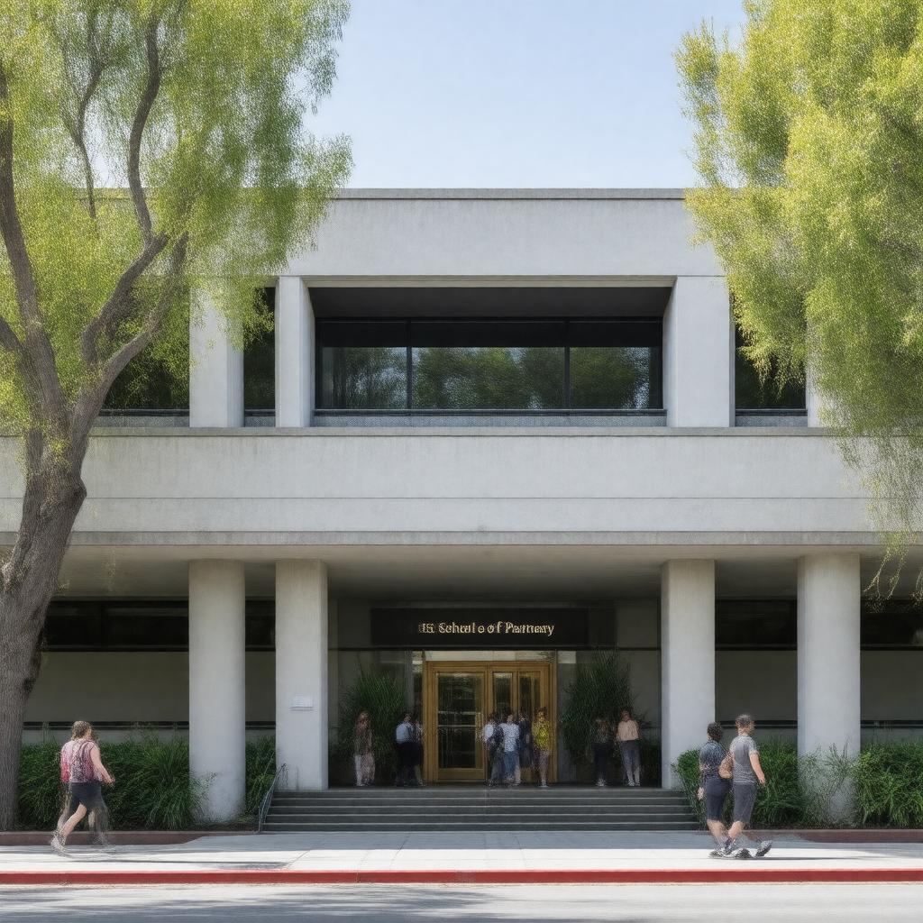 AI-created image of USC School of Pharmacy