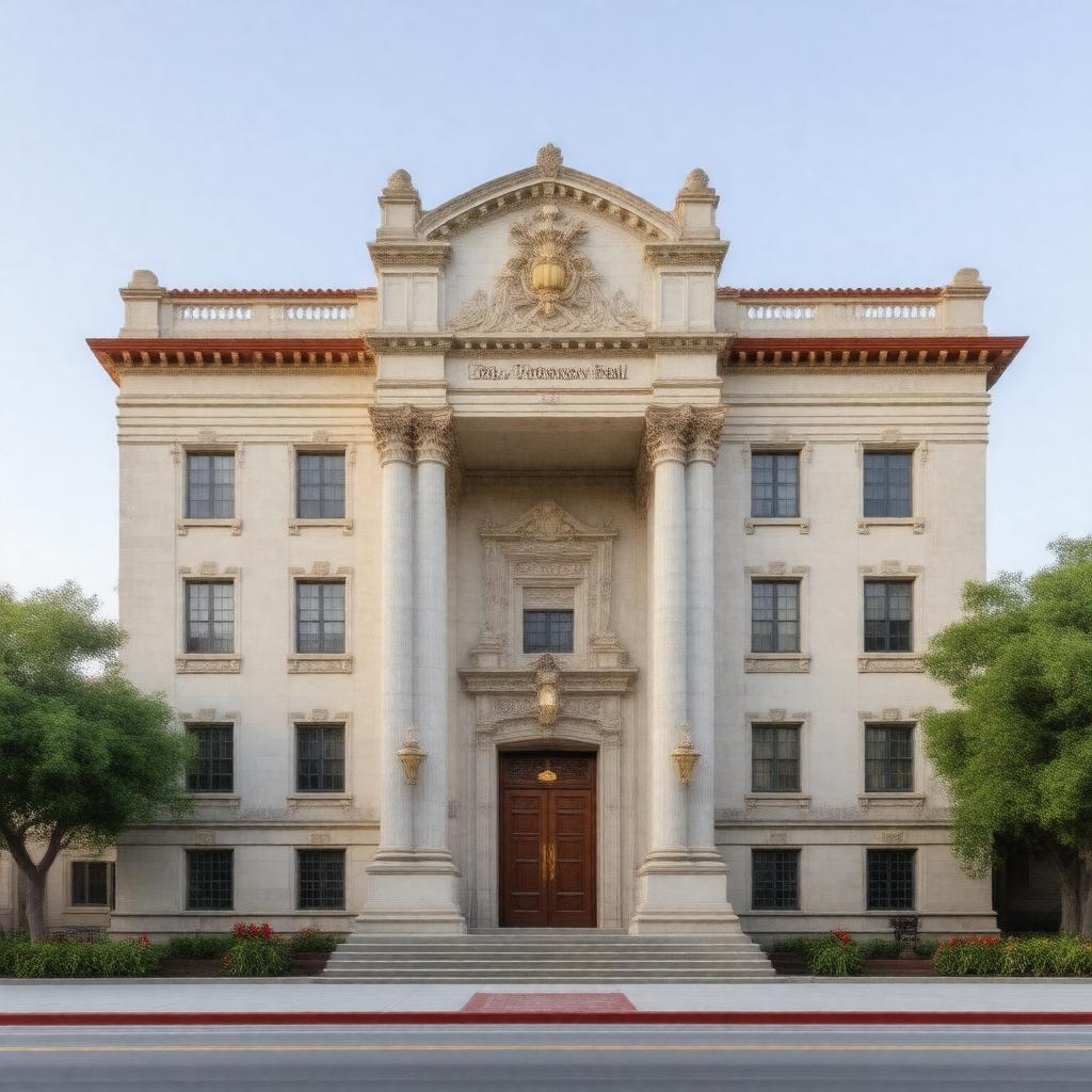 AI-created image of USC Thornton School of Music