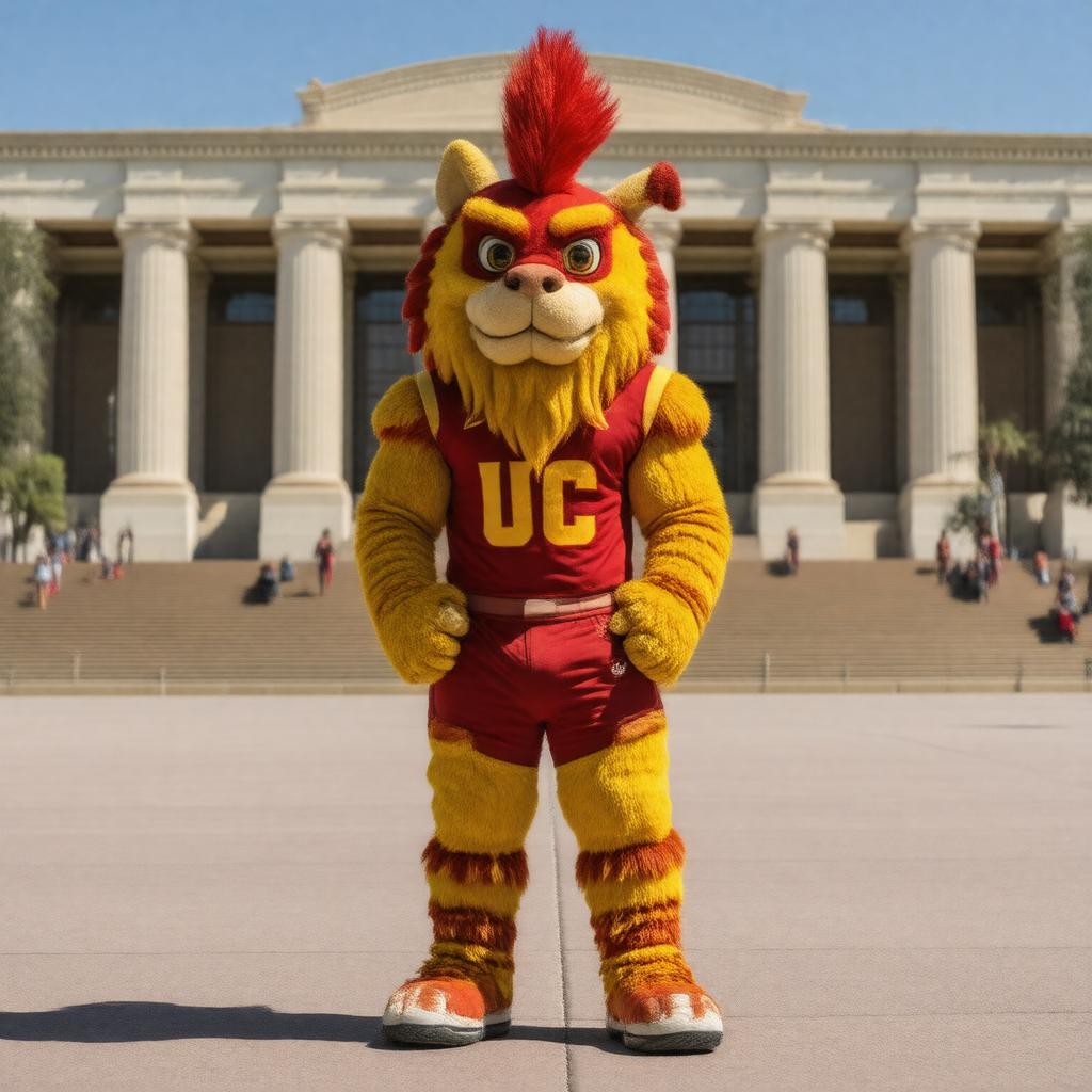 AI-created image of USC Trojans