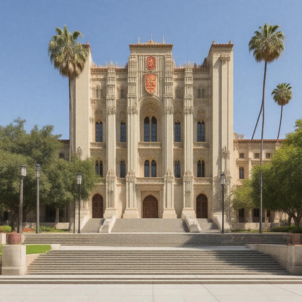 AI-created image of USC Viterbi School of Engineering