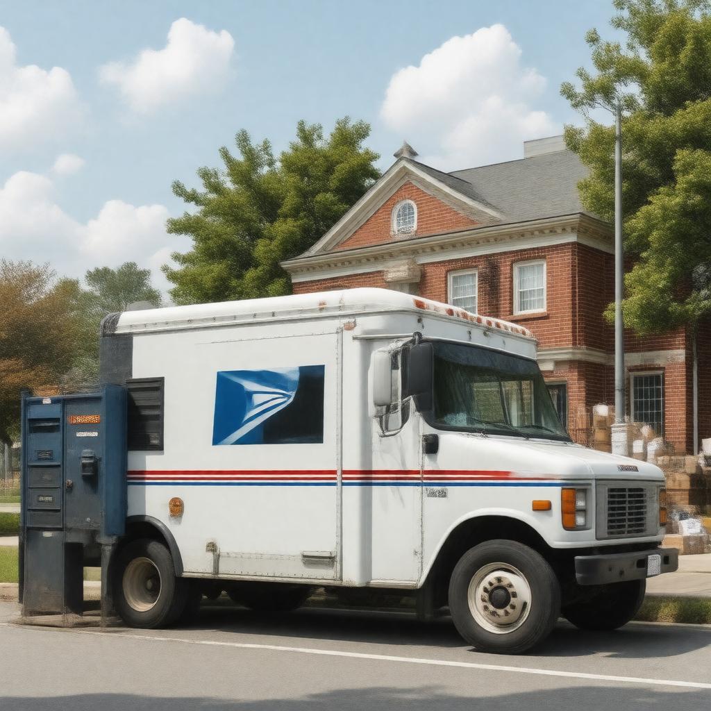 AI-created image of USPS