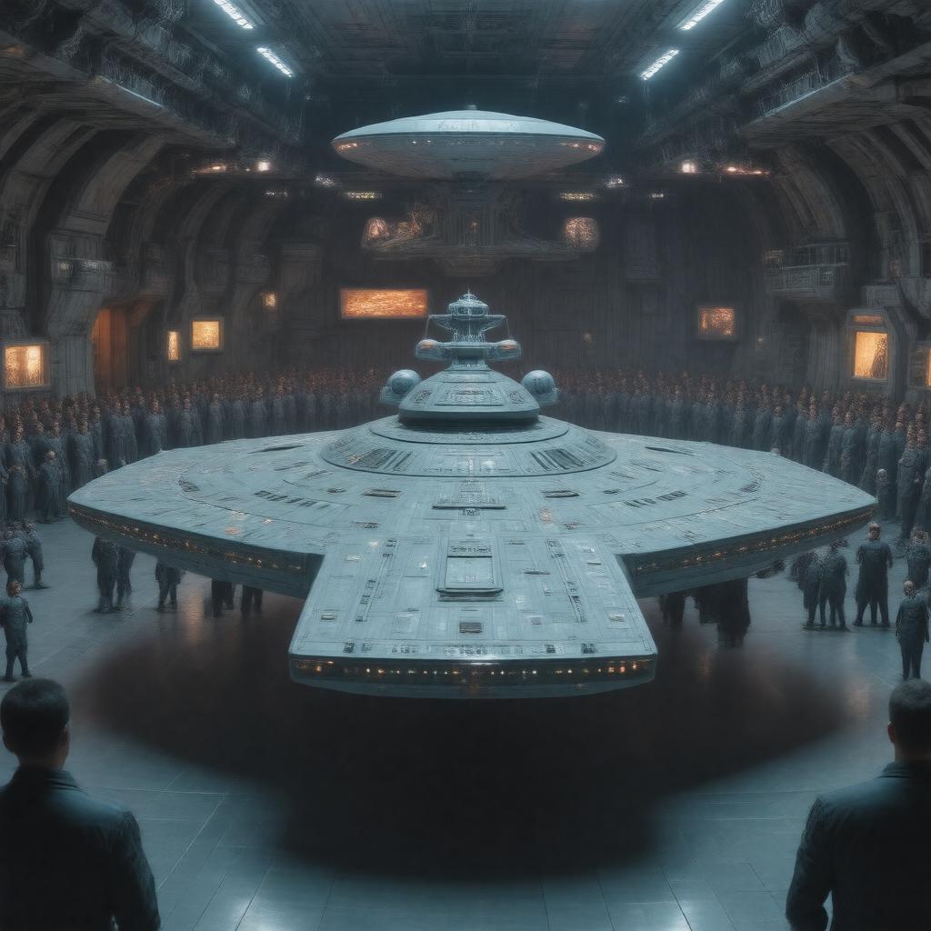 AI-created image of USS Callister