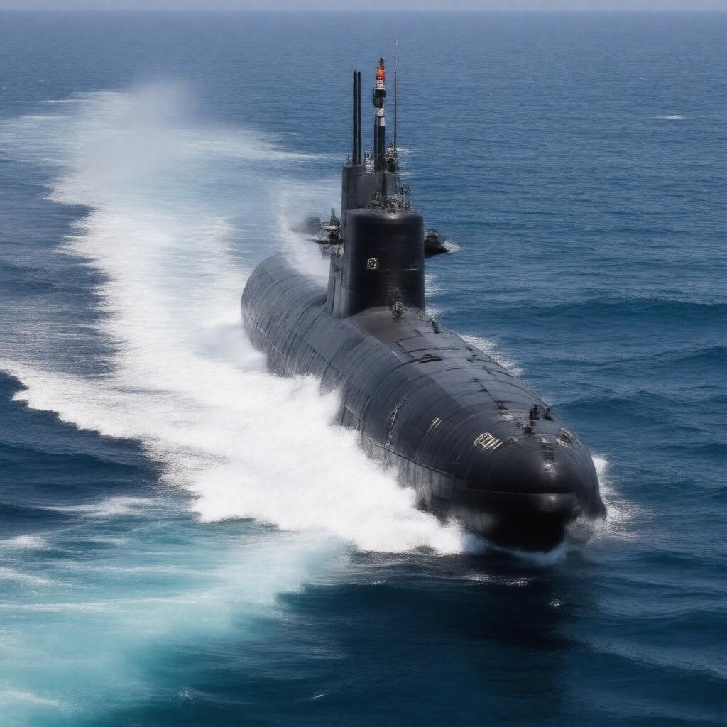 AI-created image of USS Sablefish