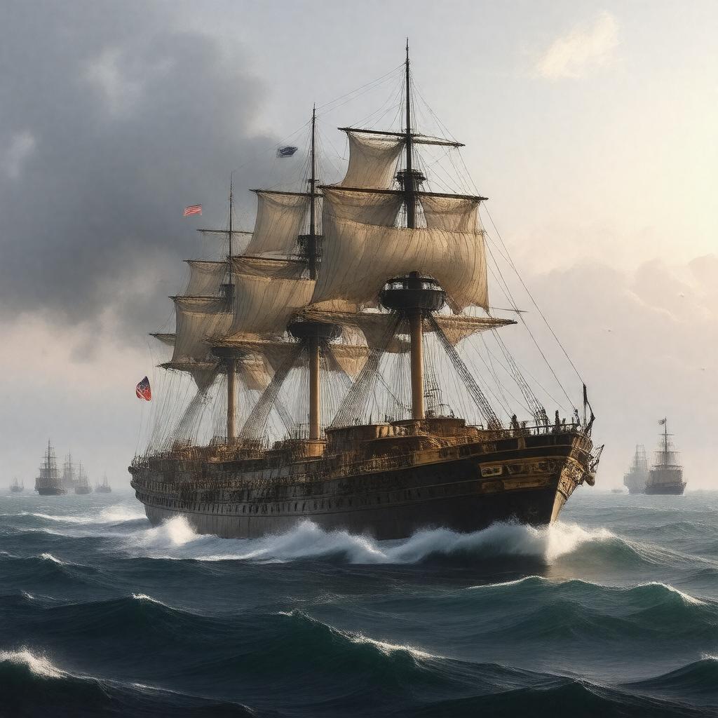 AI-created image of USS United States