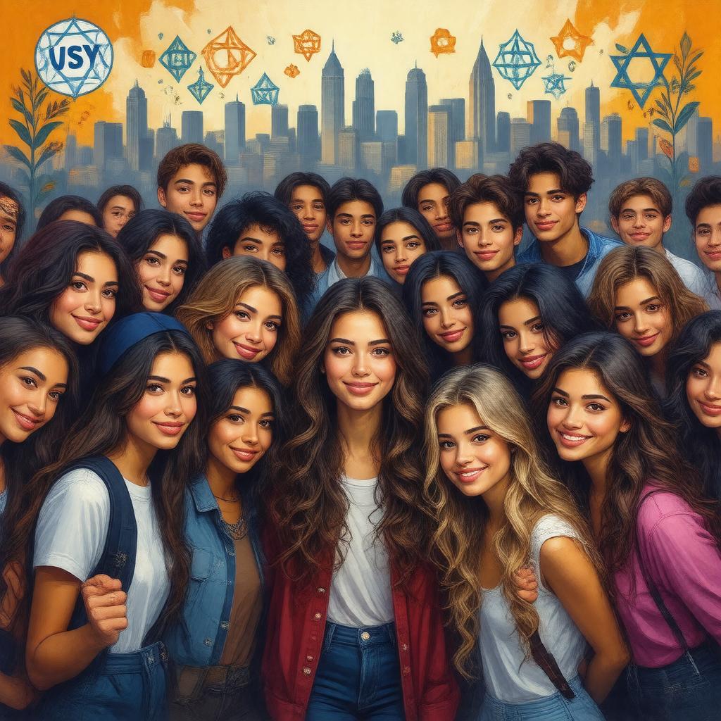 AI-created image of USY (United Synagogue Youth)