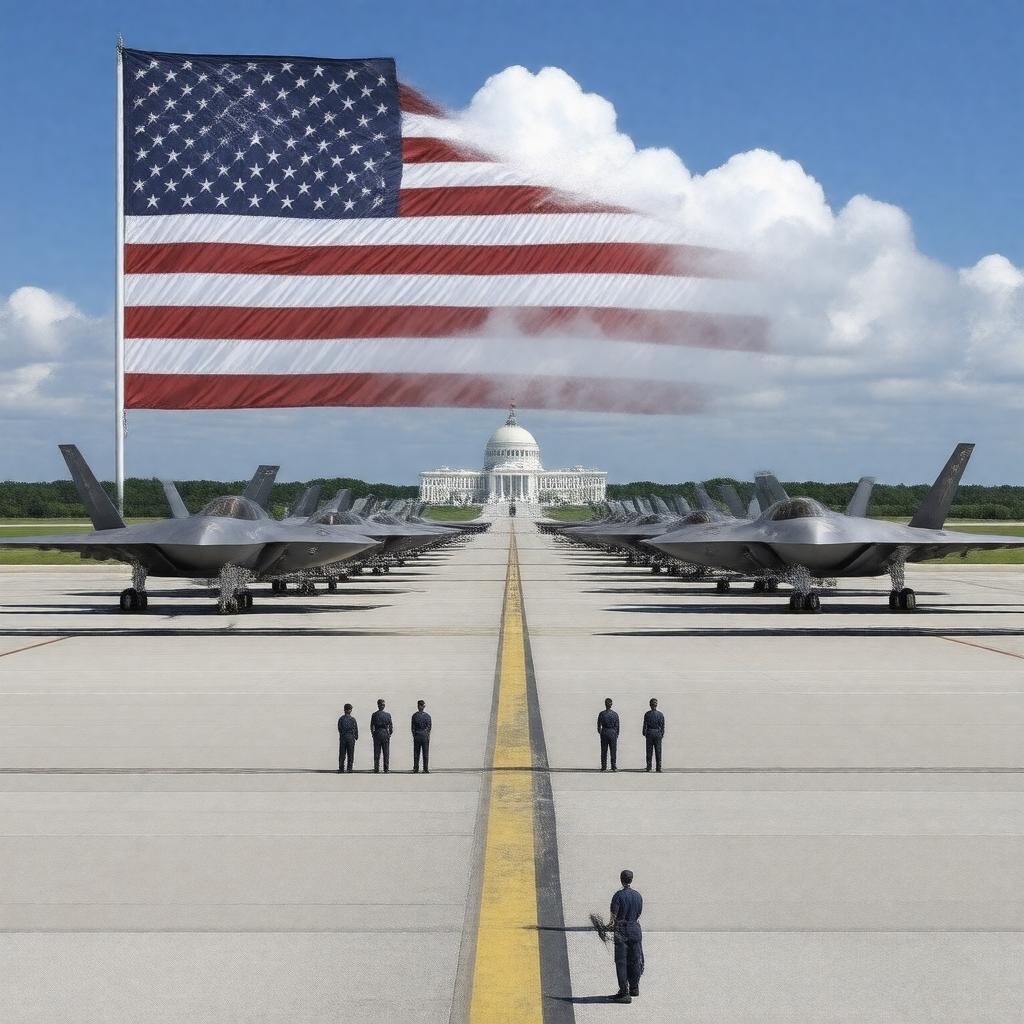 AI-created image of US Air Force