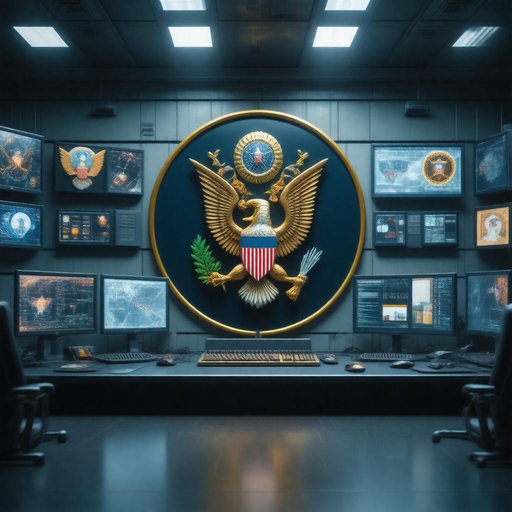 AI-created image of US Cyber Command