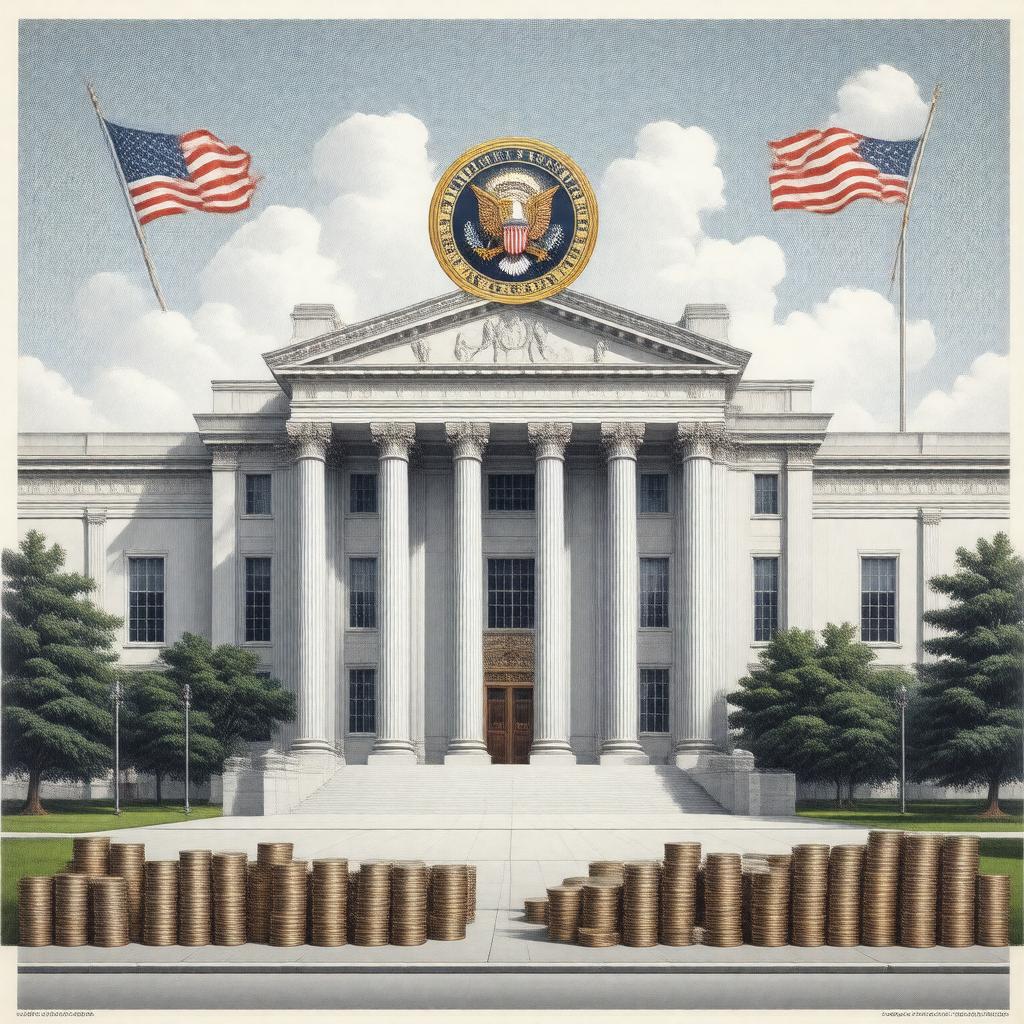 AI-created image of US Mint