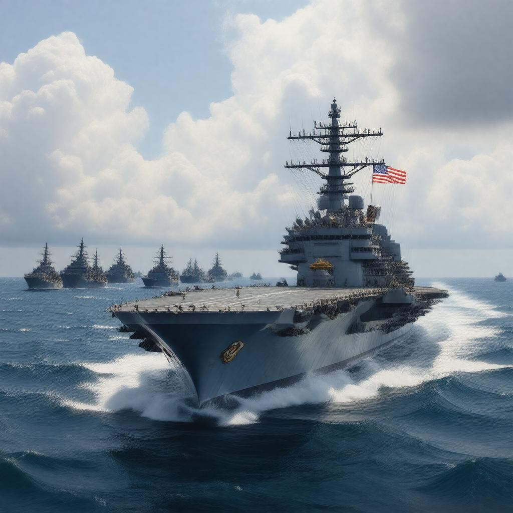 AI-created image of US Navy