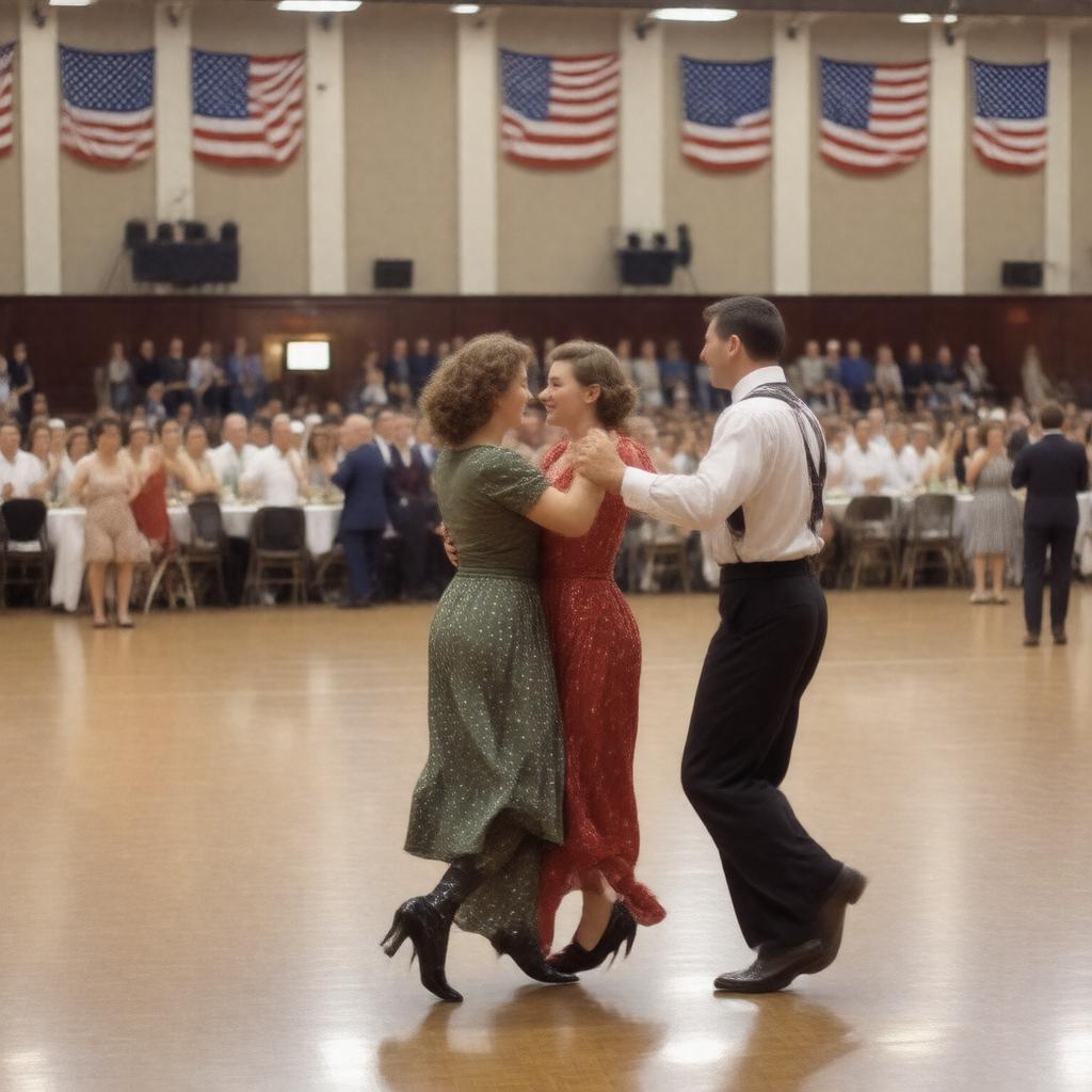 AI-created image of US Open Swing Dance Championships