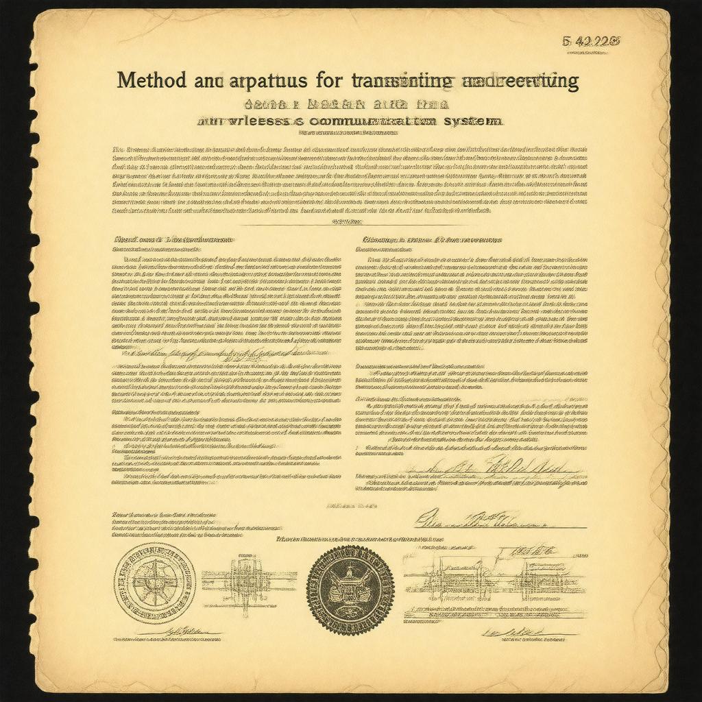AI-created image of US Patent 5,452,269