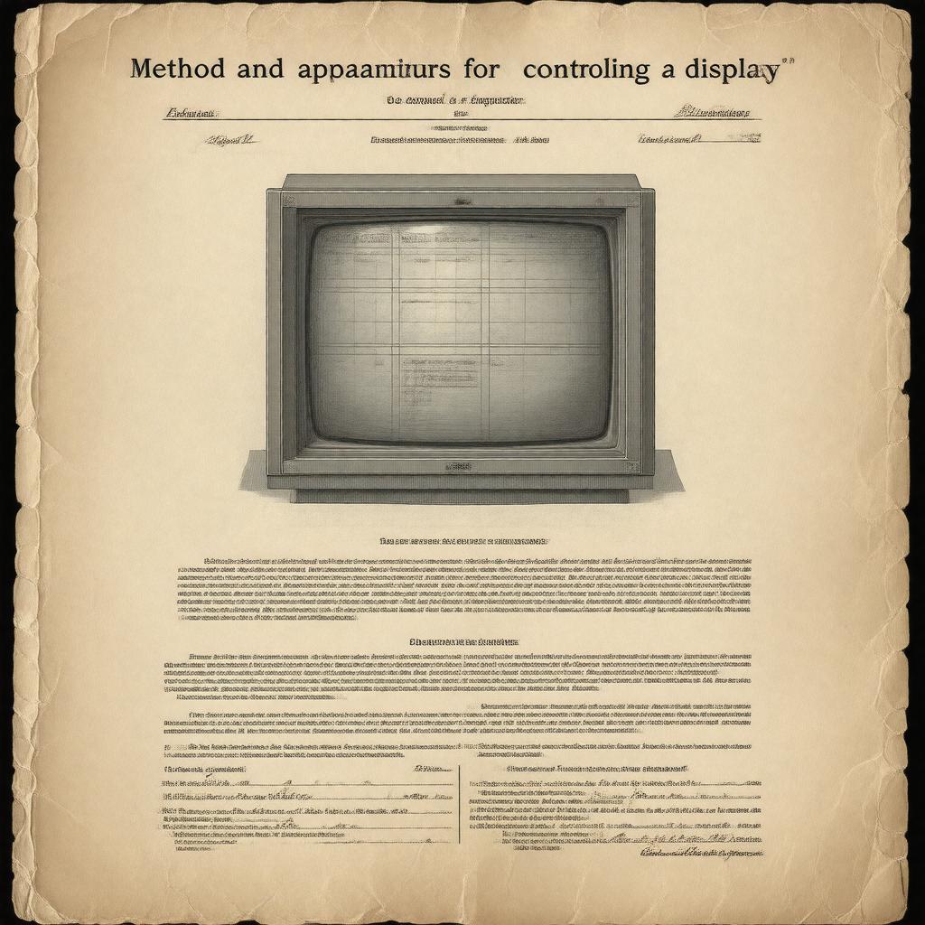 AI-created image of US Patent 5,883,635