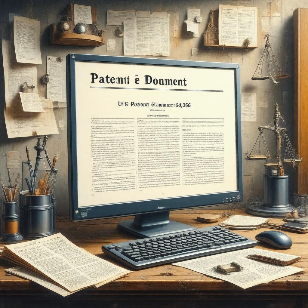AI-created image of US Patent 5,980,456