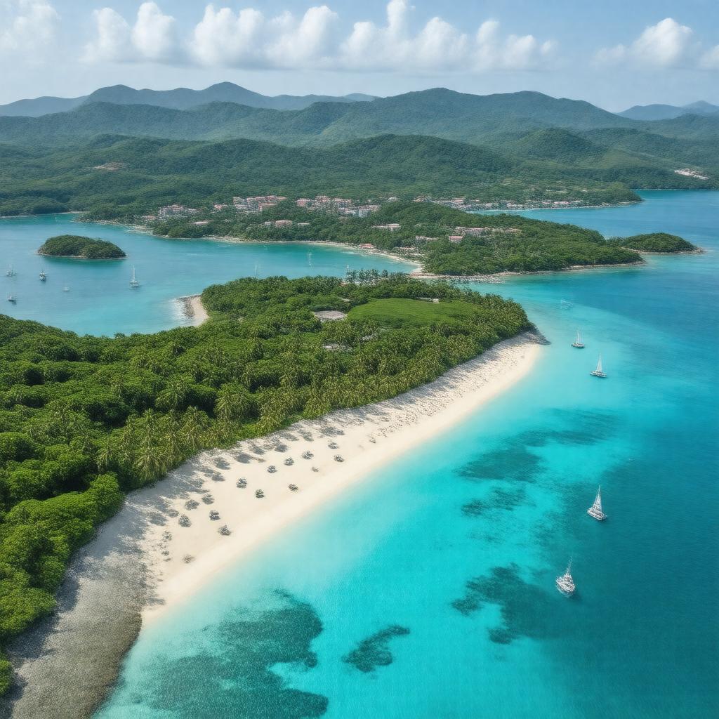 AI-created image of US Virgin Islands