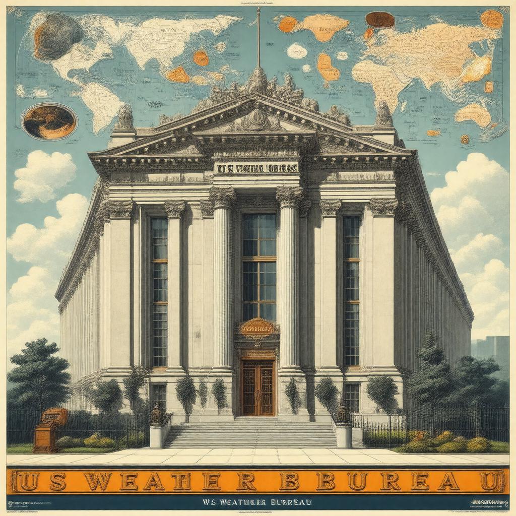 AI-created image of US Weather Bureau