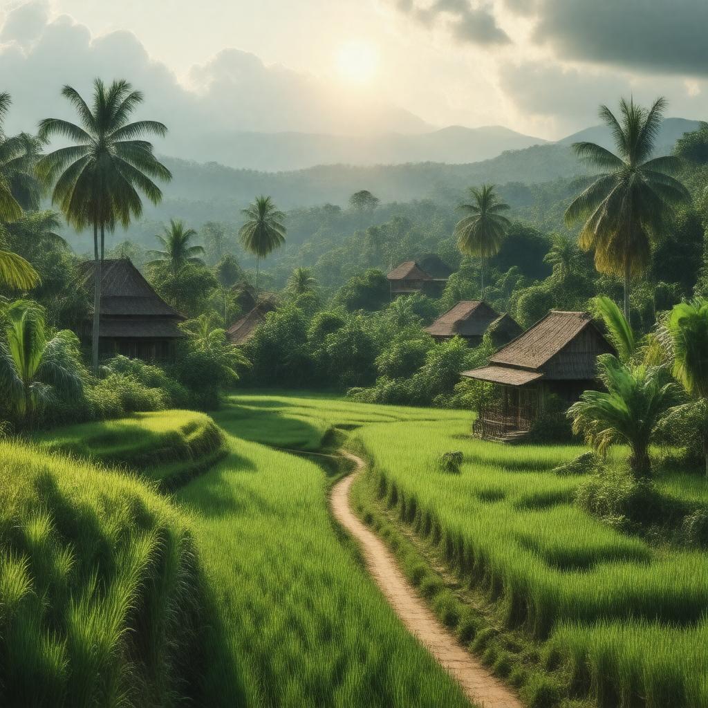 Click to view larger image AI-created image of Ubud