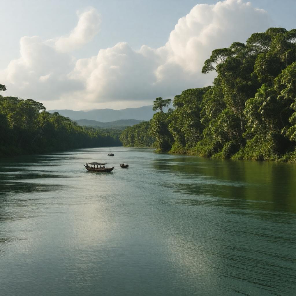 AI-created image of Ucayali River