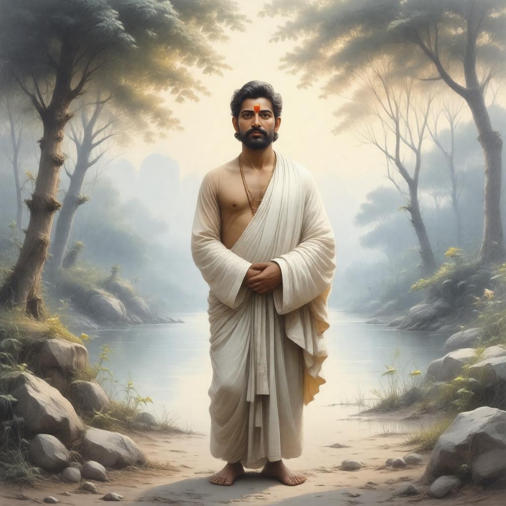 AI-created image of Uddhava