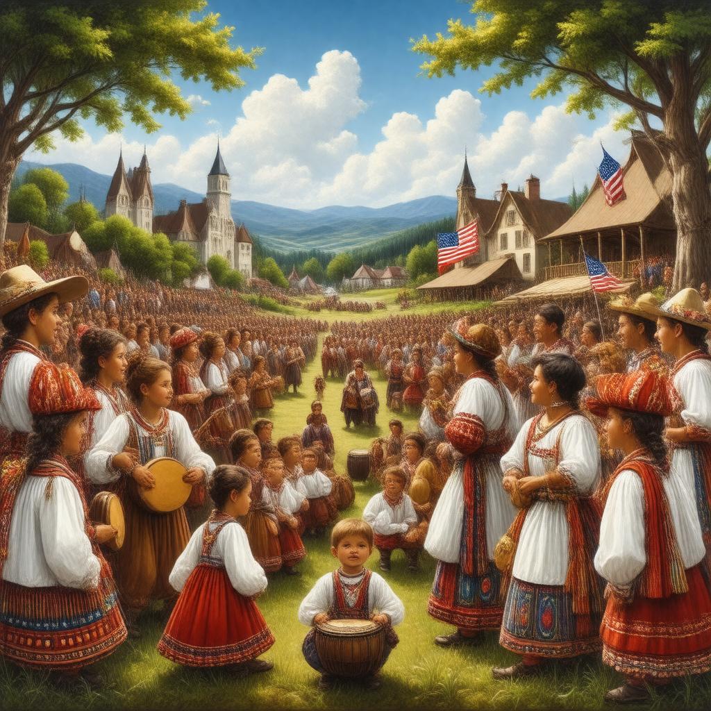 Click to view larger image AI-created image of Udmurt Americans