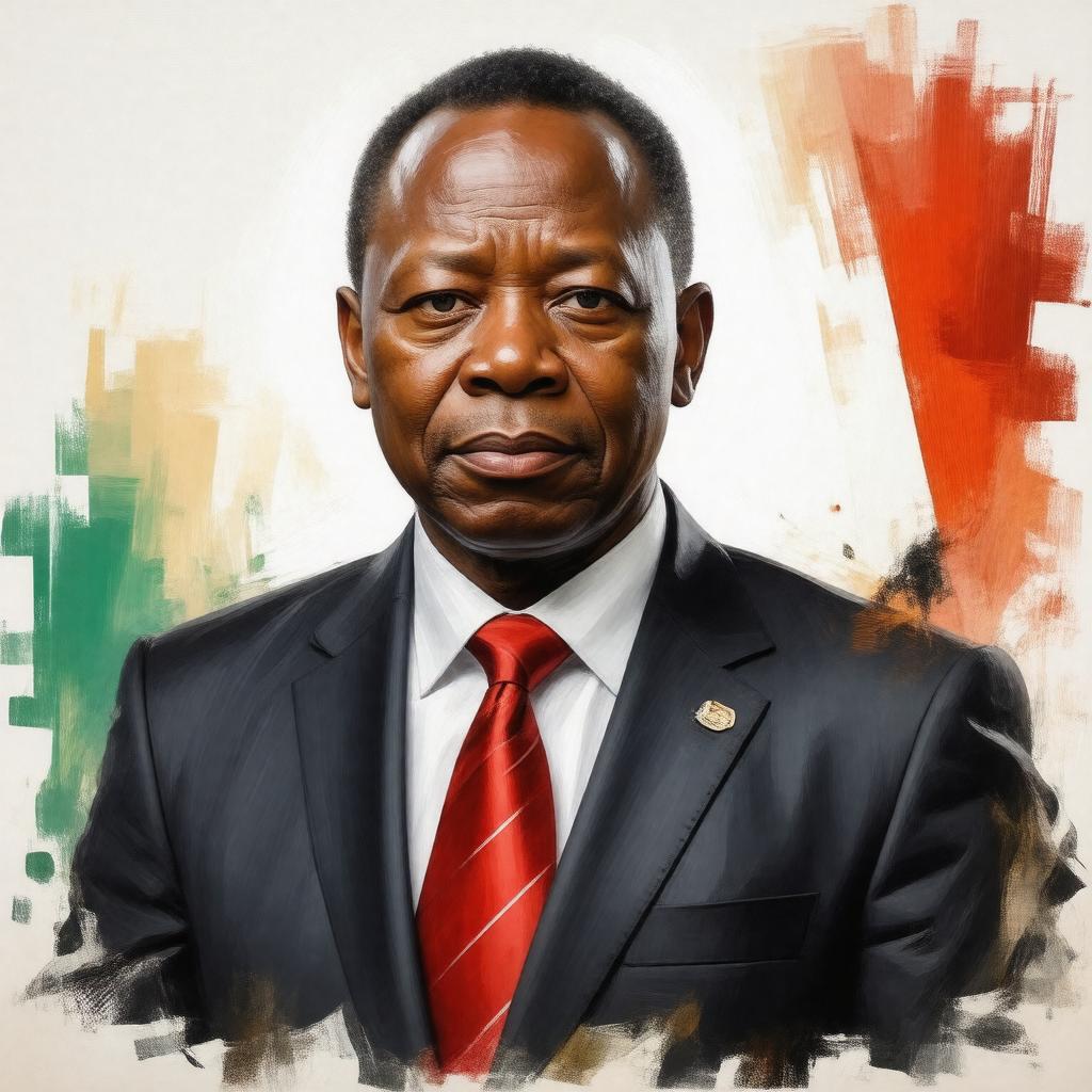 AI-created image of Uhuru Kenyatta
