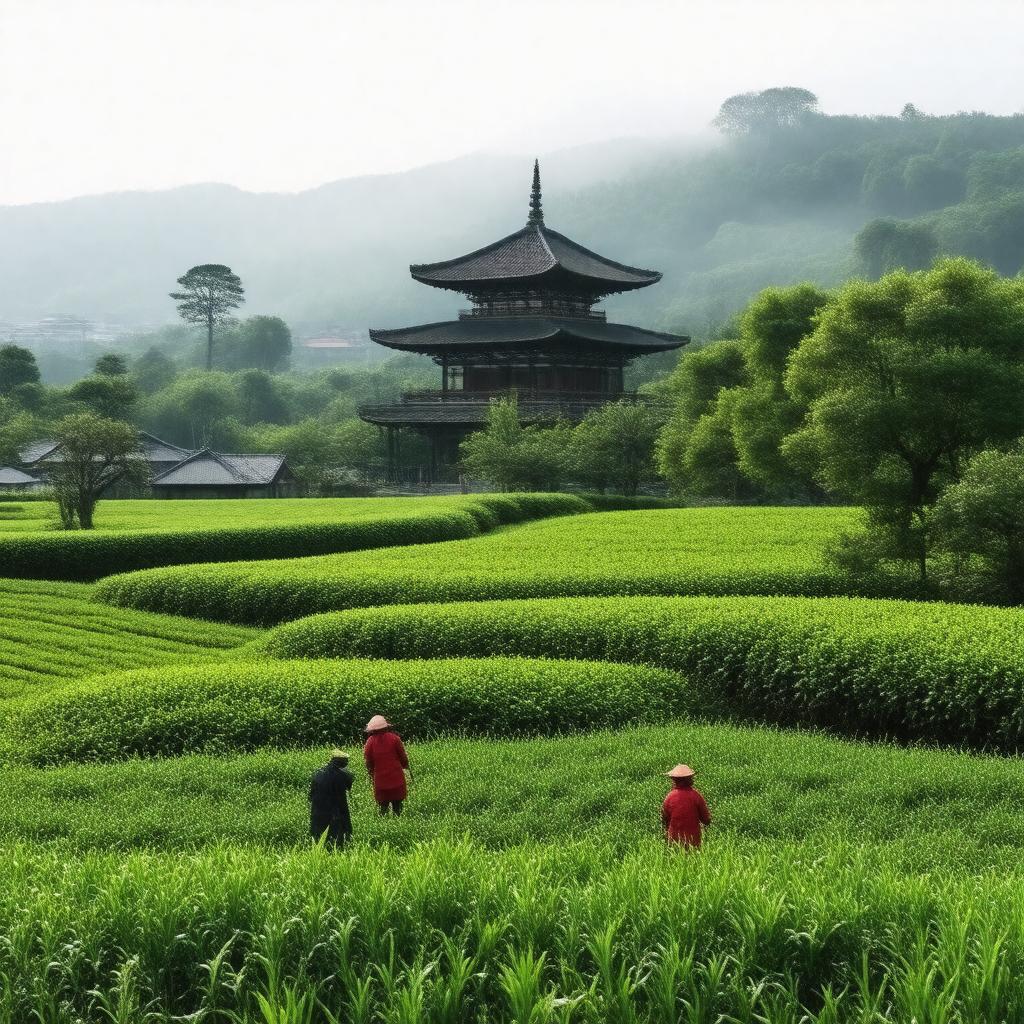 AI-created image of Uji, Japan