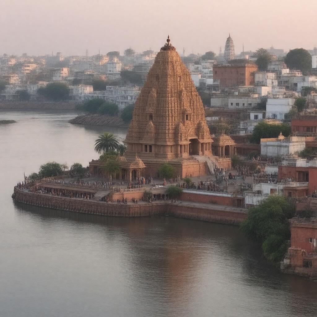 AI-created image of Ujjain