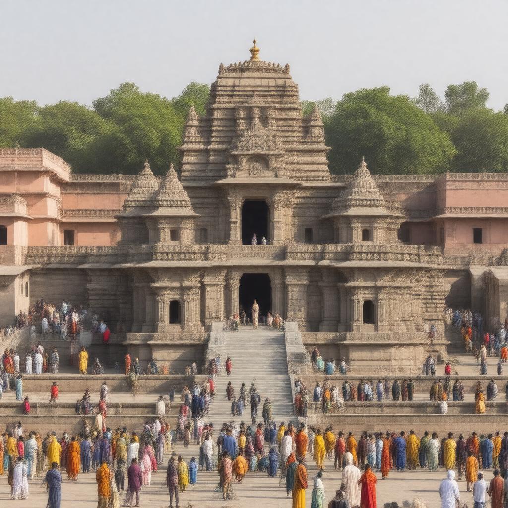 AI-created image of Ujjain Mahakaleshwar Temple