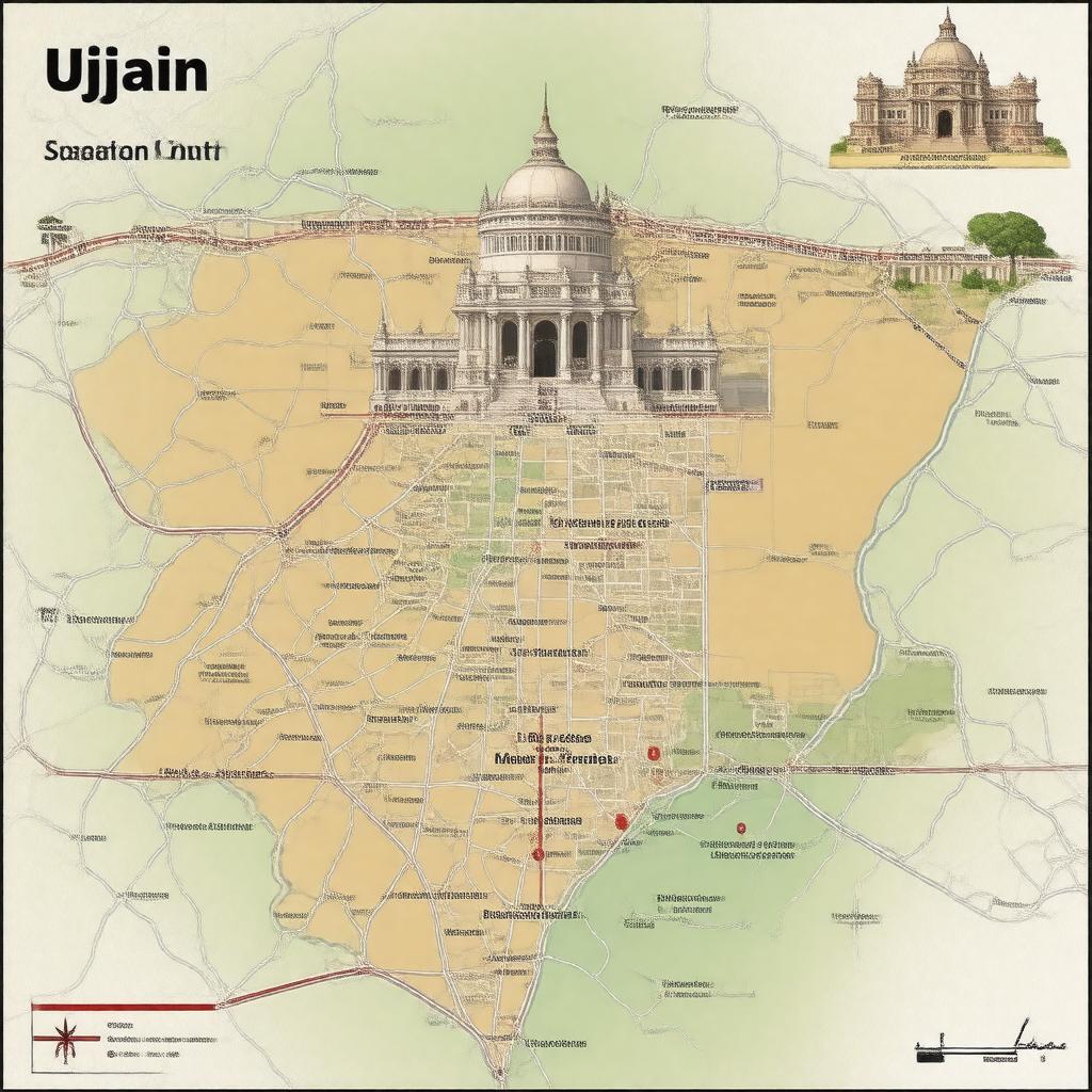 AI-created image of Ujjain South