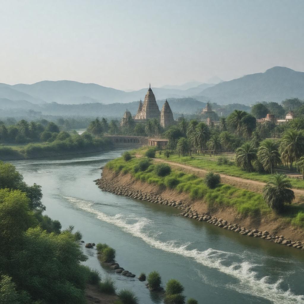 AI-created image of Ujjain district