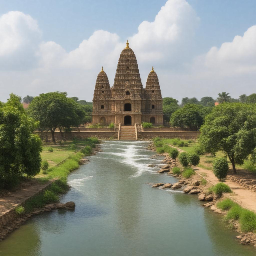 AI-created image of Ujjayini