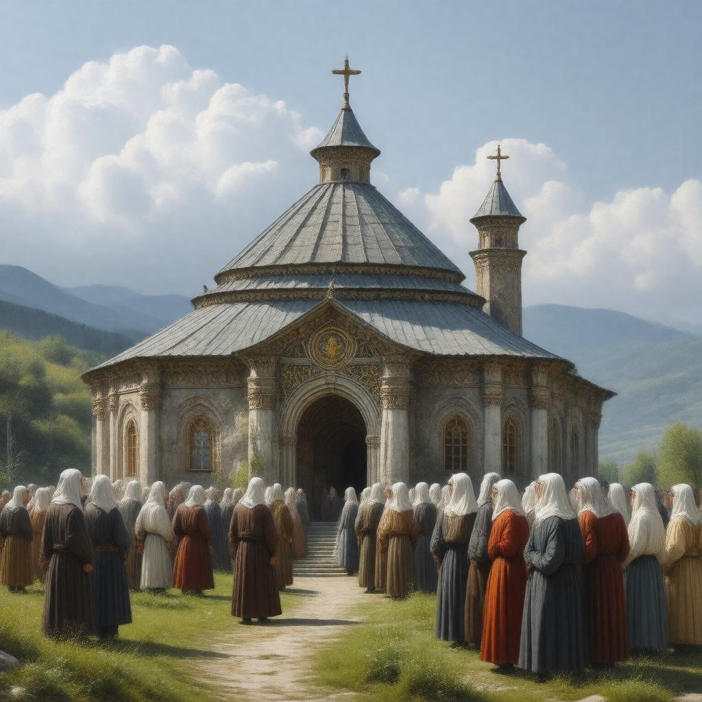 AI-created image of Ukrainian Karaites