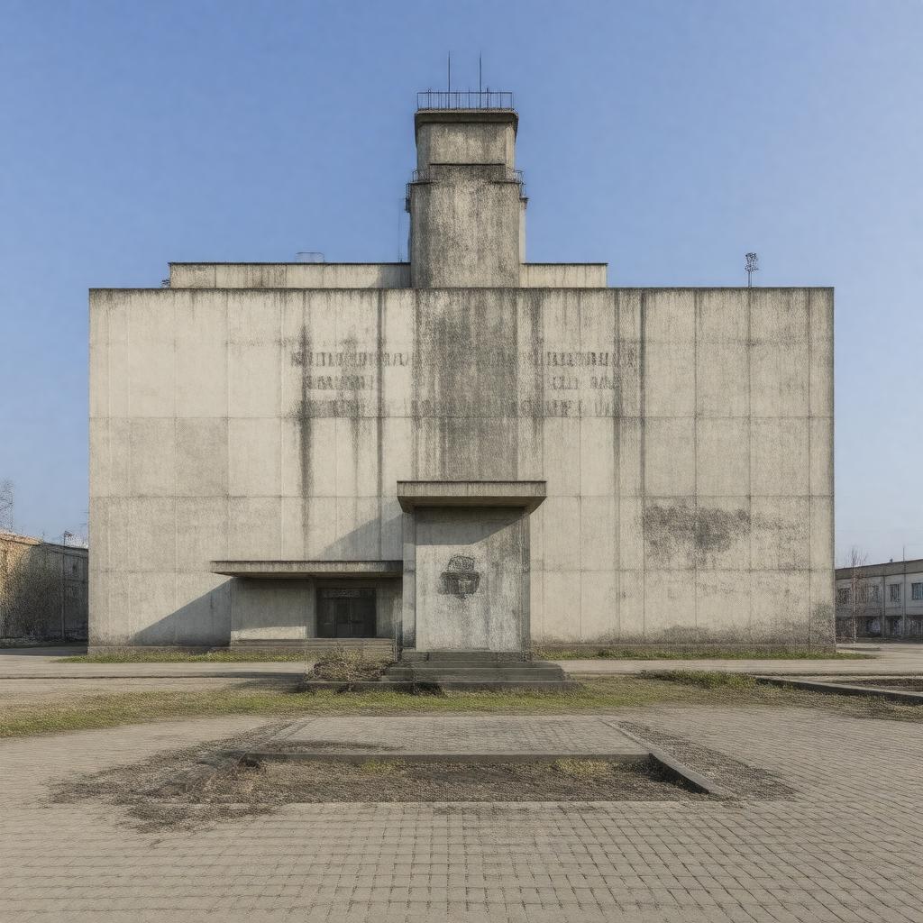 AI-created image of Ukrainian National Chernobyl Museum